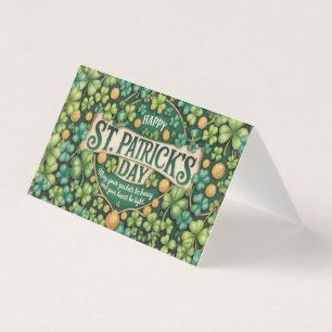 Irische Shamrock-Feierdesign