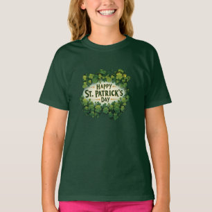 Irische Shamrock-Feierdesign T-Shirt