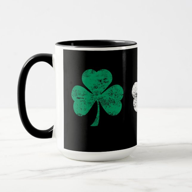 Irische Shamrocks Kaffeetasse (Links)