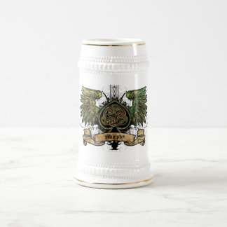 Irische Tätowierung städtischer Stein keltischer Bierglas