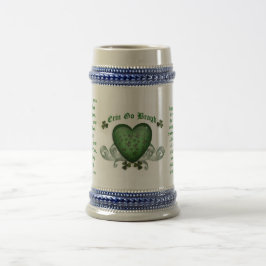 Irische Trinkerin Tasse Erin brach irisches Herz