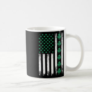 Irische US-amerikanische Flagge Kleeblatt St Patri Kaffeetasse