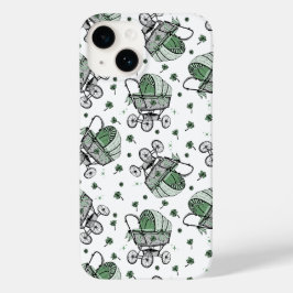 Irische Vintage Babytraege Mutter soll Case-Mate iPhone 14 Hülle
