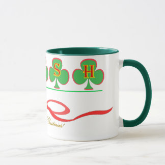 Irische Weihnachtswecker-Tasse Tasse