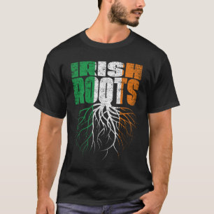 Irische Wurzeln Irland Heritage Flagge T-Shirt