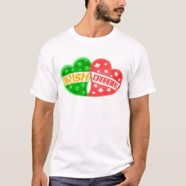 Irischen Kanadier-St Patrick Tagesherz-T - Shirt