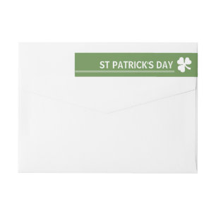 Irischen Kleeblatt-St Patrick Tag