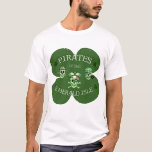 Irischen Piraten-St Patrick TagesT - Shirt