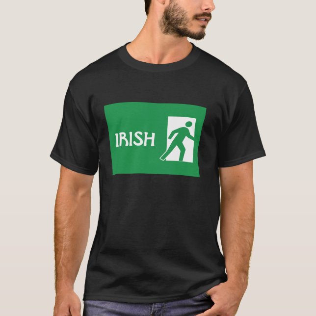 Irischer Abgang T-Shirt (Vorderseite)