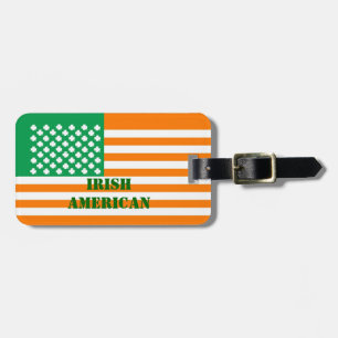 irischer Amerikaner Gepäckanhänger