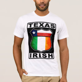 Irischer Amerikaner Texas T-Shirt