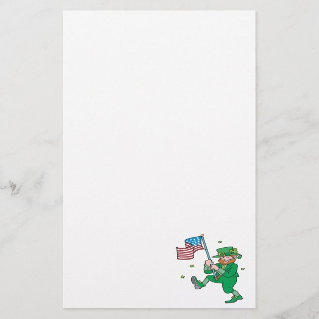 Irischer amerikanischer Stolz Briefpapier (Vorderseite)