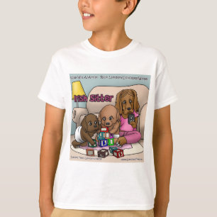 Irischer Aufpasser-Jungen-Shirts Große rote Hunde, T-Shirt