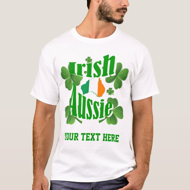 Irischer Australier T-Shirt (Vorderseite)