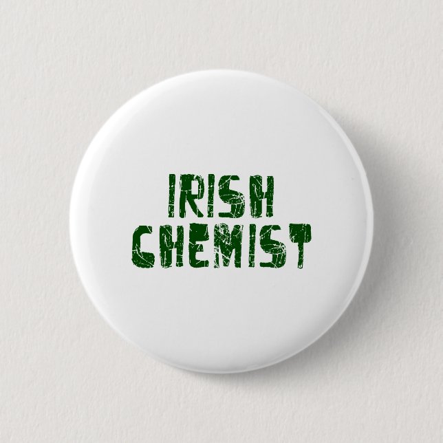 Irischer Chemiker Button (Vorderseite)
