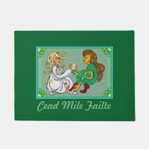Irischer Empfang Fußmatte