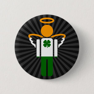irischer Engel. Button