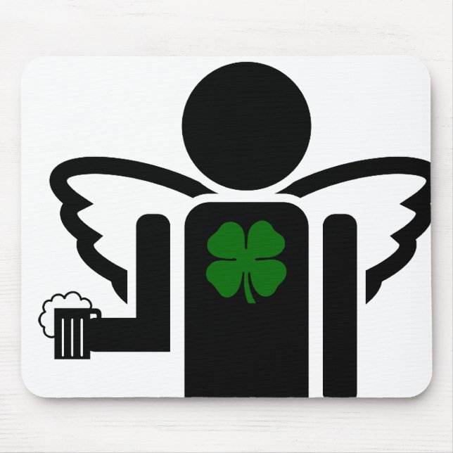 irischer Engel. Mousepad (Vorne)