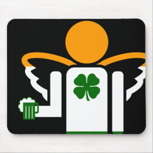irischer Engel. Mousepad