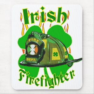 Irischer Feuerwehrmann Mousepad