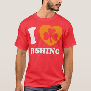 Irischer Fischer St. Patricks Day Fischerei Irisch T-Shirt