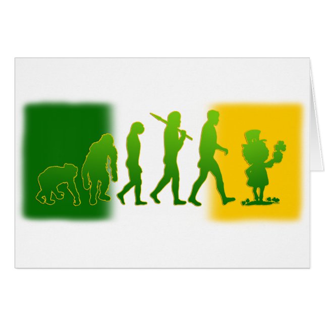 Irischer Flagge Kobold-Evolutionsgang (Vorderseite (Horizontal))