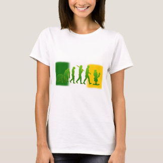 Irischer Flagge Kobold-Evolutionsgang T-Shirt