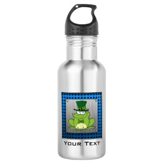 Irischer Frosch; Metall-Blick Trinkflasche