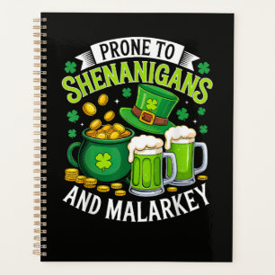 Irischer Gnom St. Patrick anfällig für Schabernack Planer
