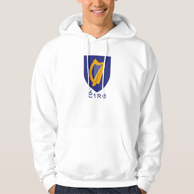 Irischer Harfe Hoodie von Éire Irland (Vorderseite)