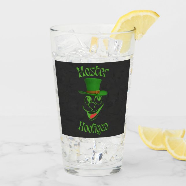 Irischer Hooligan Glas (Rückseite Ice)