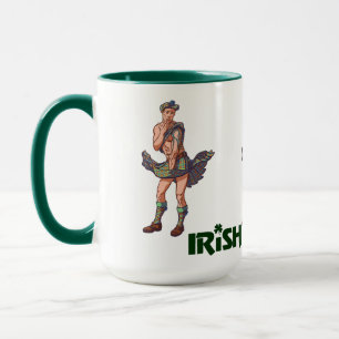 Irischer Kaffee Riskanter Kilt Geschenk Tasse