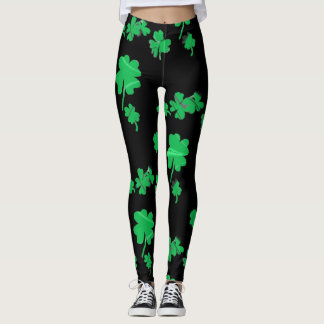 Irischer Klee-glückliche Charme-Leggings Leggings