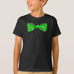 Irischer Kleeblatt-Bogen-Krawatten-T - Shirt