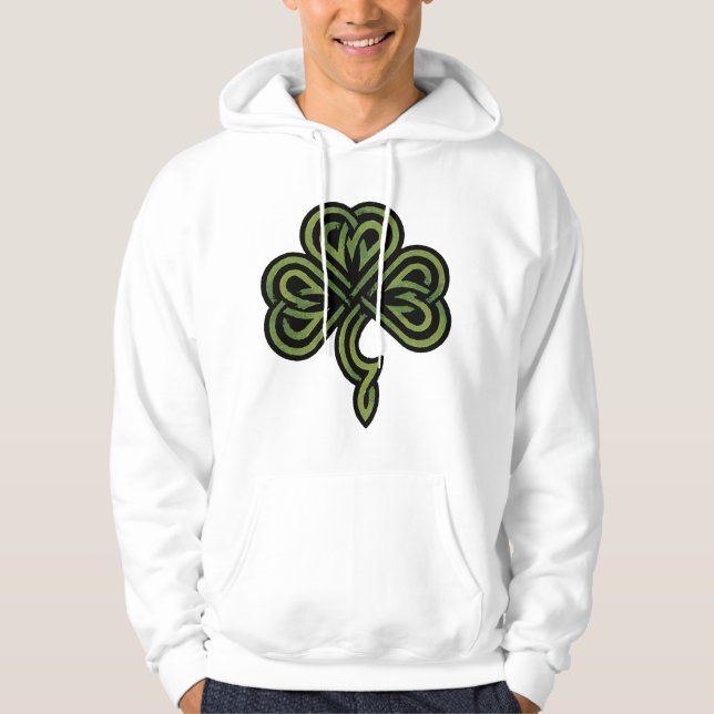 Irischer Kleeblatt-T - Shirt (Vorderseite)