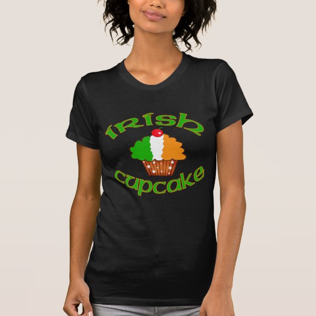 Irischer kleiner Kuchen T-Shirt (Vorderseite)