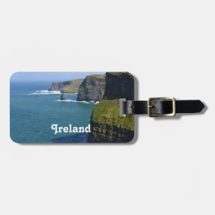 Irischer Klippe von Moher Gepäckanhänger