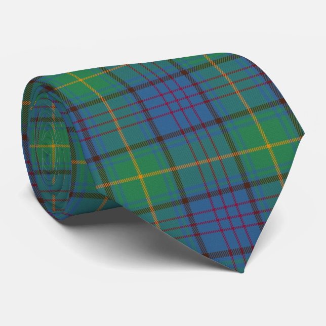 irischer Landkreis Donegal Tartan Krawatte (Gerollt)