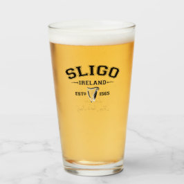 Irischer Landkreis Sligo Irland Personalisierter T Glas