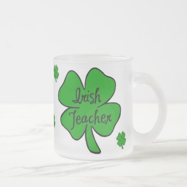 Irischer Lehrer Mattglastasse (Rechts)