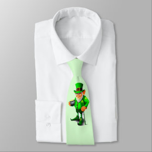 IRISCHER LUSTIGER LEPRECHAUN-Schlips Krawatte
