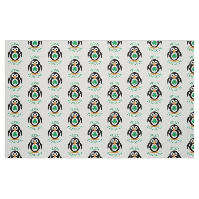 irischer Pinguin Stoff (Fat Quarter (45,7 x 55,9 cm))