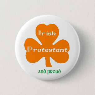 Irischer protestierender Stolz-Knopf Button