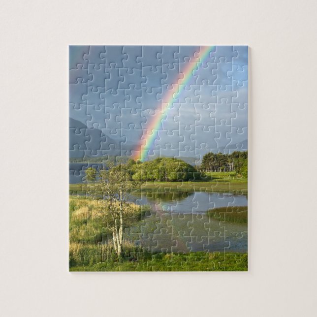 Irischer Regenbogen Puzzle (Vertikal)