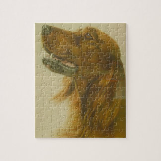 Irischer roter Setzer-Hund Puzzle