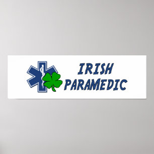 Irischer Sanitäter Poster