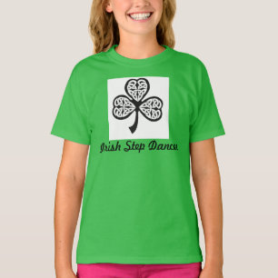 Irischer Schritt-Tänzer-T - Shirt - Jugend M