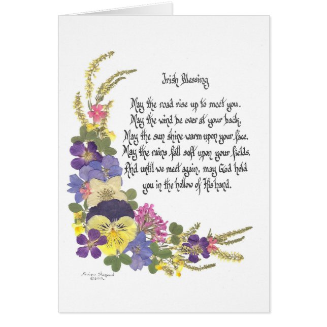 Irischer Segen (Vorne)