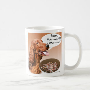 Irischer Setter die Türkei Tasse