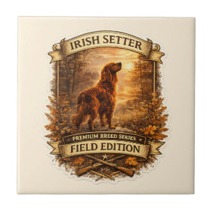 Irischer Setter Fliese